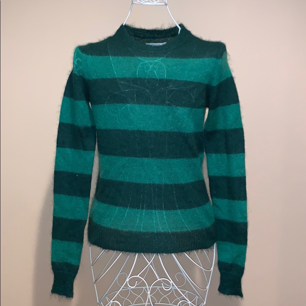 Etoile Isabela Marant Green Striped Sweater 38